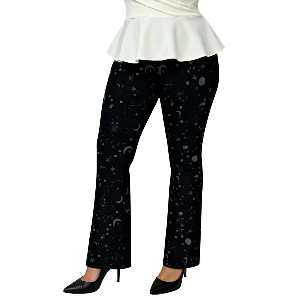 TORRID Celestial Full Length Pocket Flare Leggings NWT Size 1X